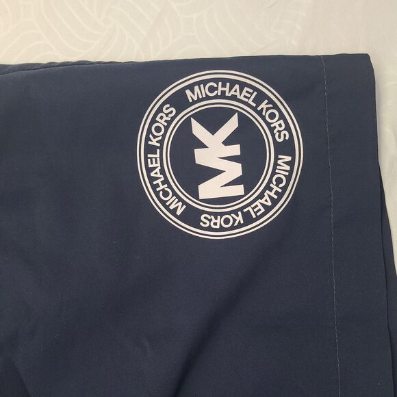 NWT Michael Kors Mens Swim Trunks Navy M - Picture 5 of 5